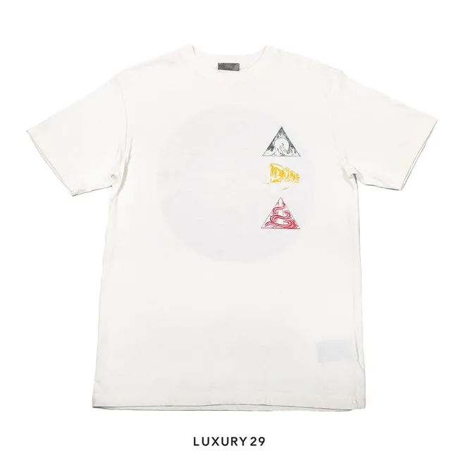 Dior Relaxed-Fit T-Shirt White Slub Cotton Jersey