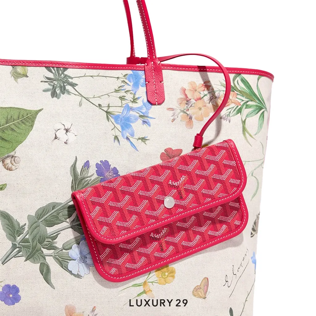 Goyard Saint Louis GM Bag Fuchsia(Large, Red)
