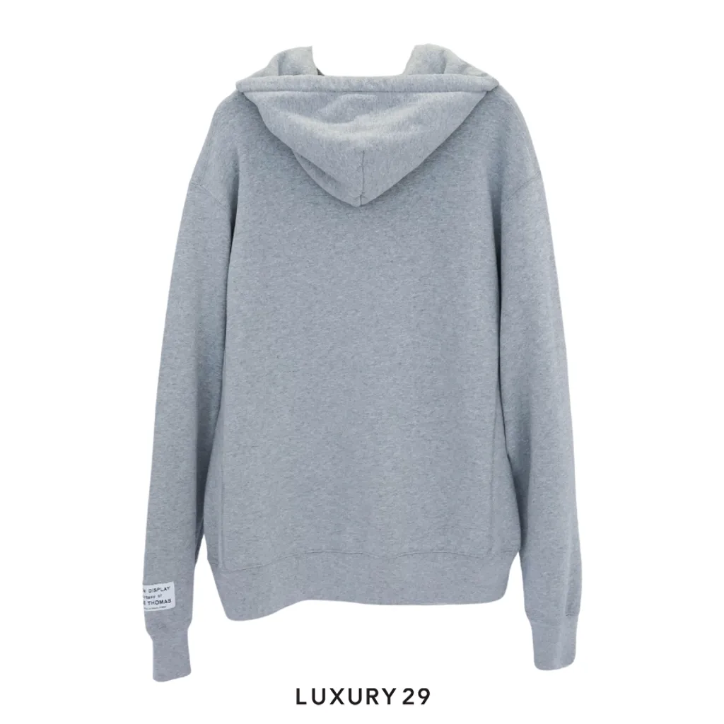 Gallery Dept. CENTER LOGO HOODIE Heather Grey(L, Grey)