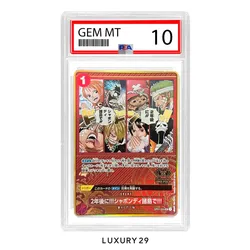 One Piece 2nd ANNIVERSARY SET Collection Japanese Limited 9 Card