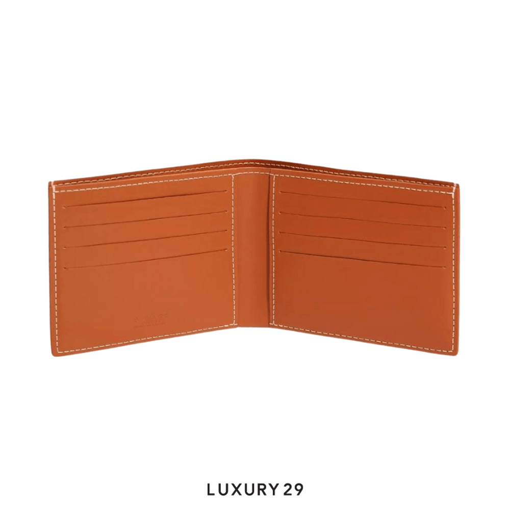 Goyard Victoire Wallet Black & Tan(Small, Brown)