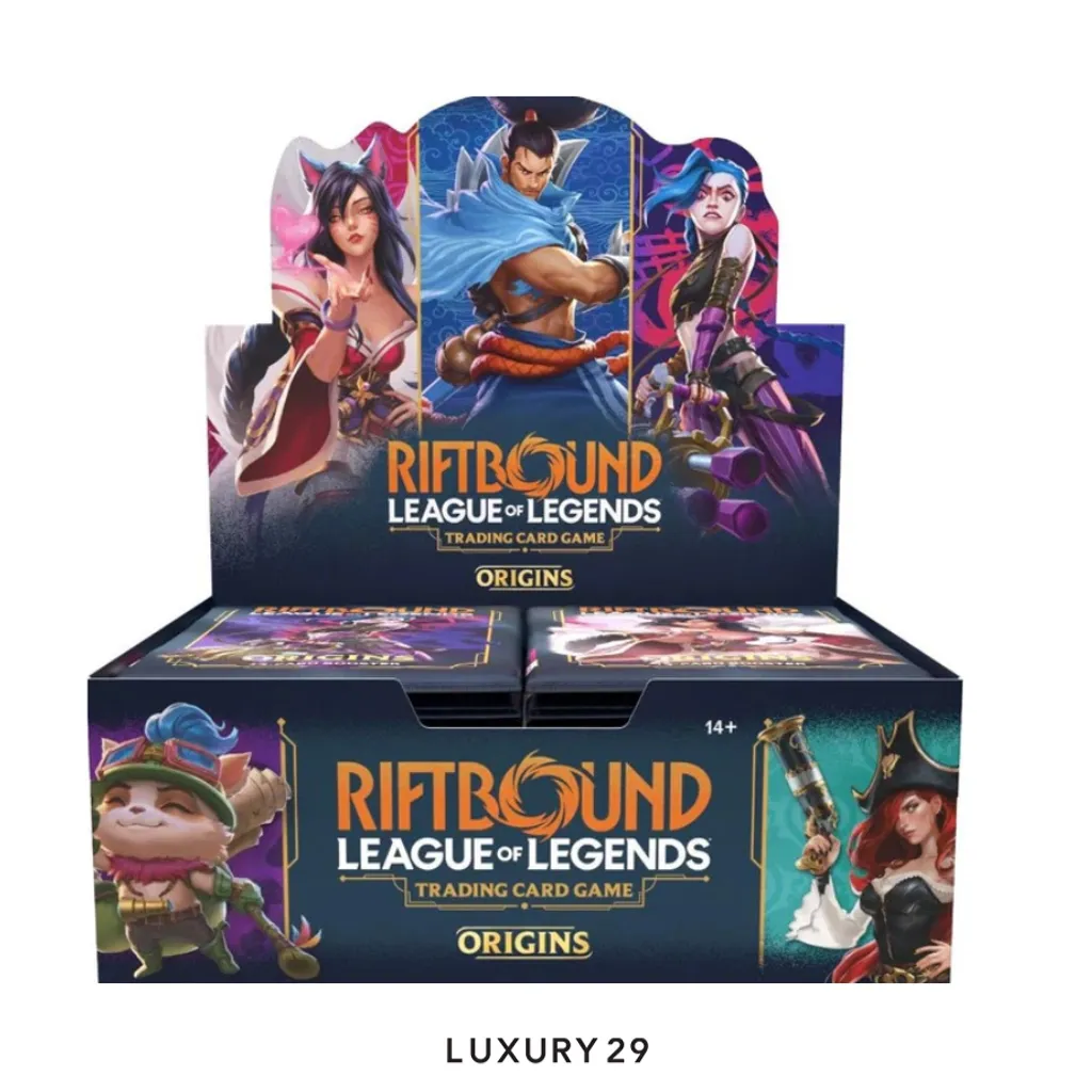 Riftbound League of Legends Origins Booster Display(Small, Multicolour)