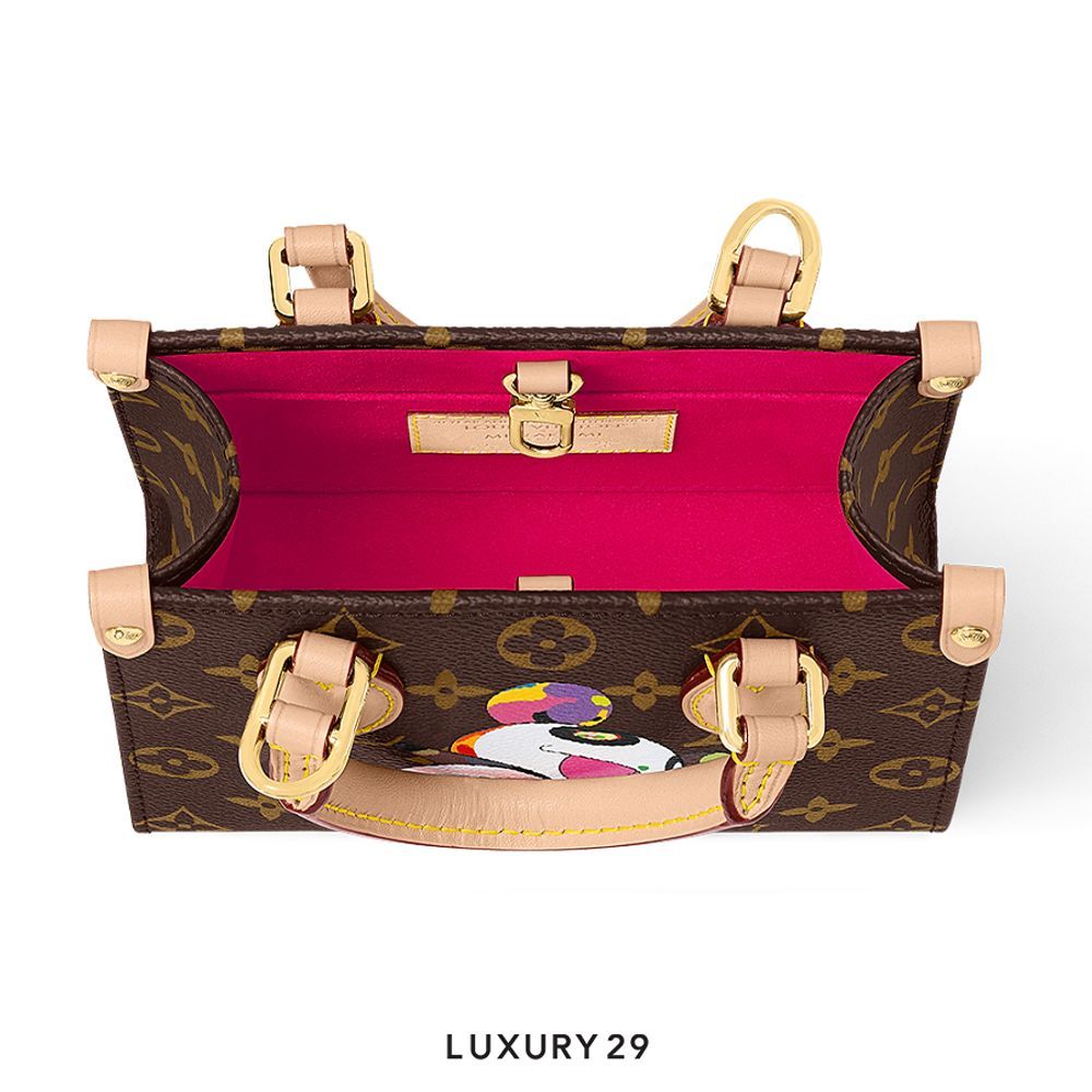 Louis Vuitton LV x TM OnTheGo BB Bag Monogram coated canvas(Small, Brown)