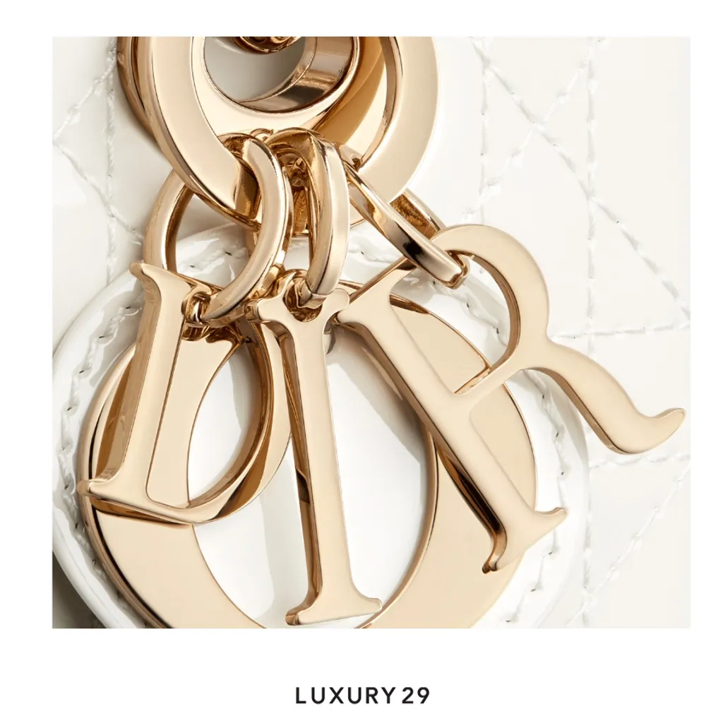 Dior Lady D-Joy Micro Bag Latte Cannage Lambskin(Micro, White)