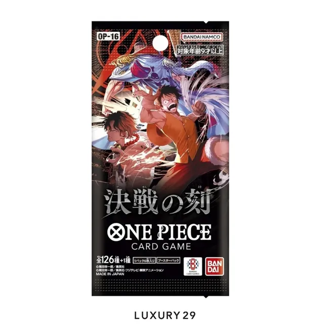 One Piece [OP-16] "The Time of Battle" Booster Pack  (JP)