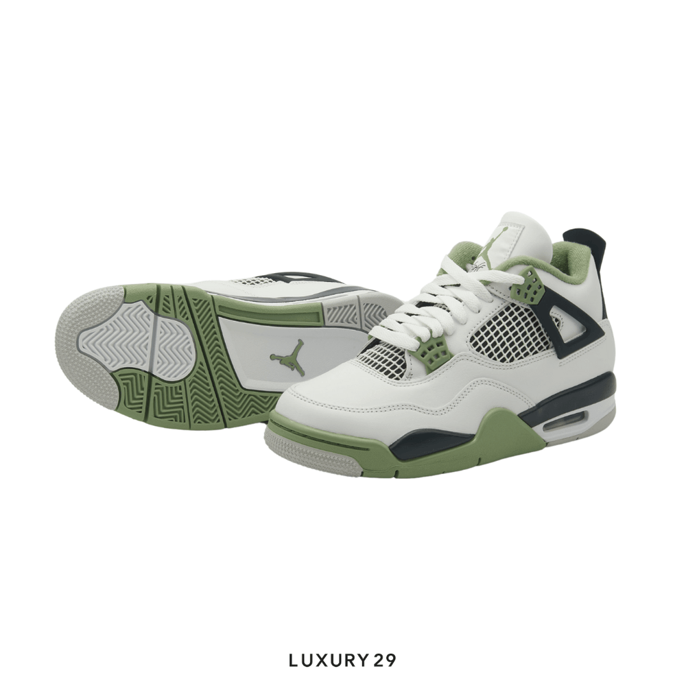 Nike Jordan 4 Retro Seafoam (Women's)(36.5, White)