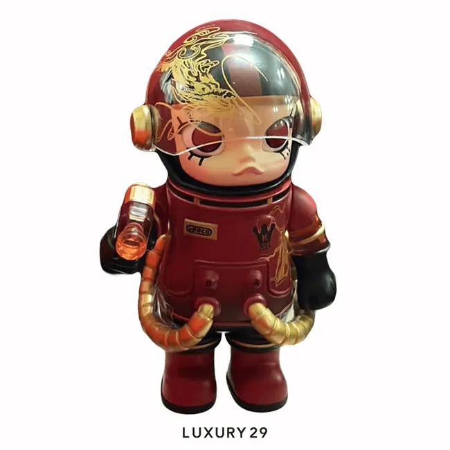 POP MART Mega 100% Space Molly Year of Dragon Blister