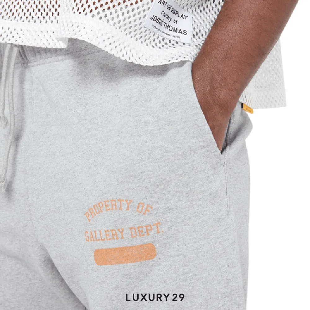 Gallery Dept. GD PROPERTY OF SWEATPANT HEATHER GREY(L, Grey)