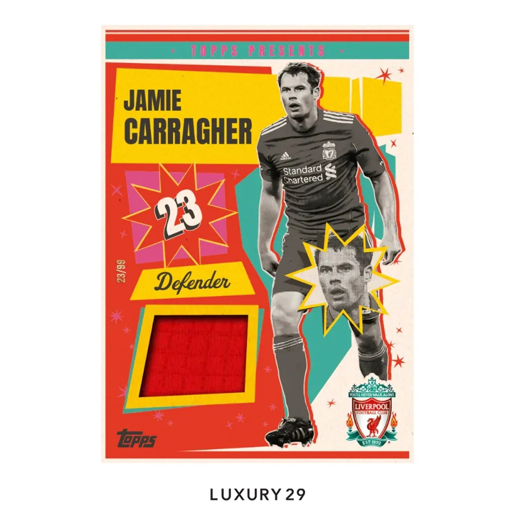 Topps Liverpool FC Team Set 2024/25(Small, Red)