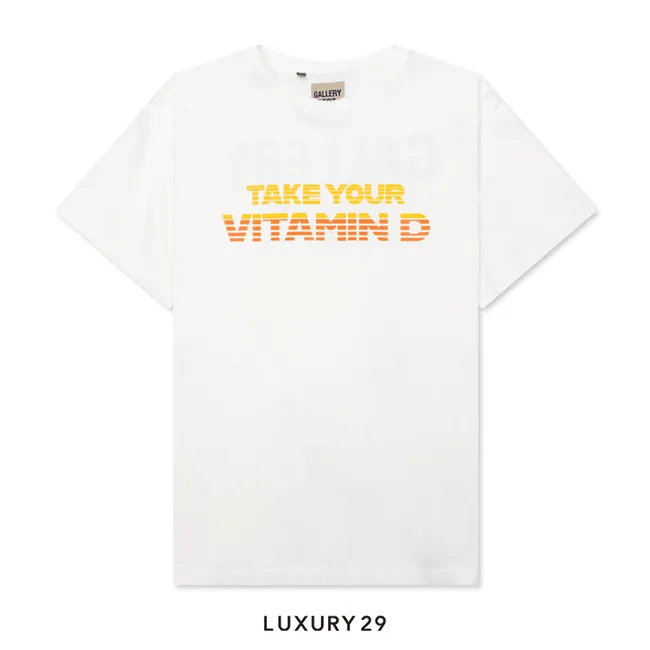 Gallery Dept. VITAMIN D TEE WHITE