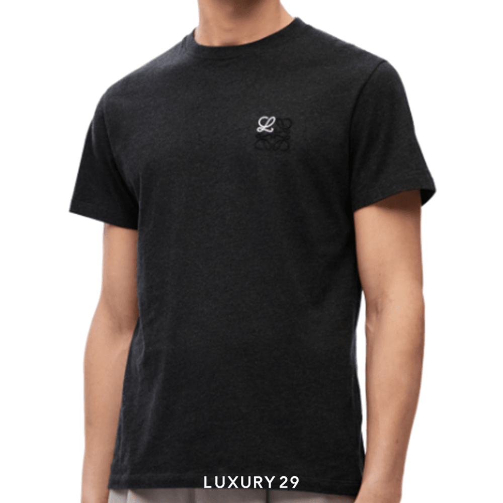 Loewe Regular fit T-shirt in cotton Anthracite(M, Grey)