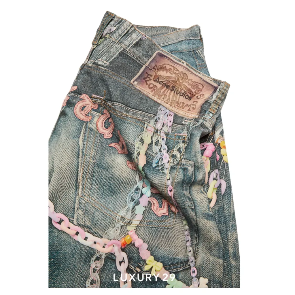 Acne Studios Loose fit jeans - 2006M Mid blue