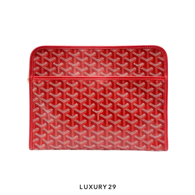 Goyard Jouvence GM Toiletry Bag Red