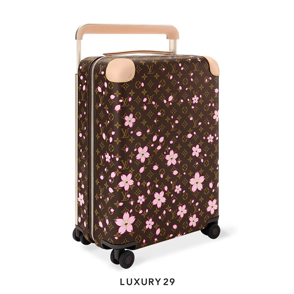 LOUIS VUITTON LV x TM - Horizon 55 bag Sakura Brown(Large, Brown)