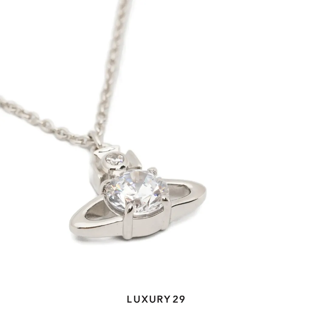 Vivienne westwood Reina Pendant SS26 SI U (SET4)(Free Size, Silver)