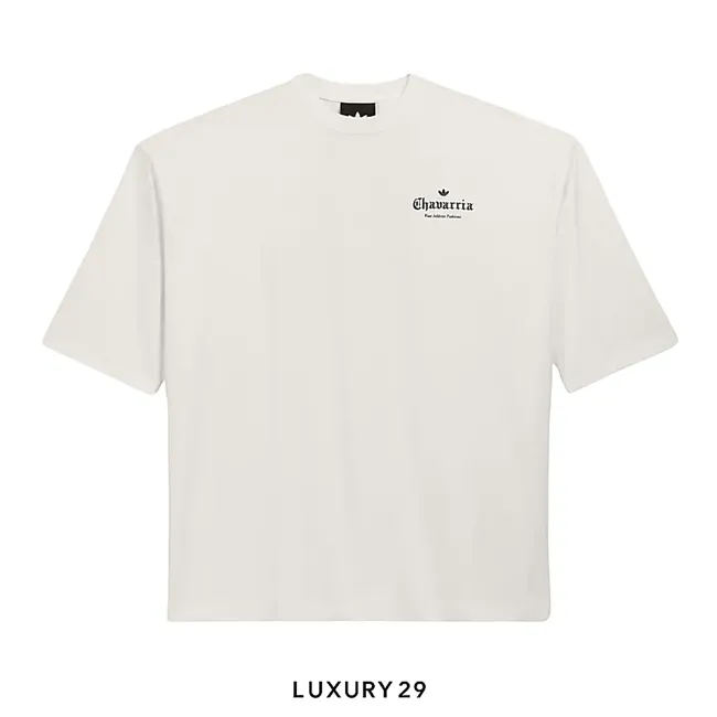 Adidas Chavarria Logo SS T-Shirt White