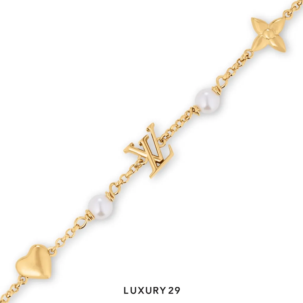 Louis Vuitton LV Icon LV Heart Bracelet(Small, Gold)