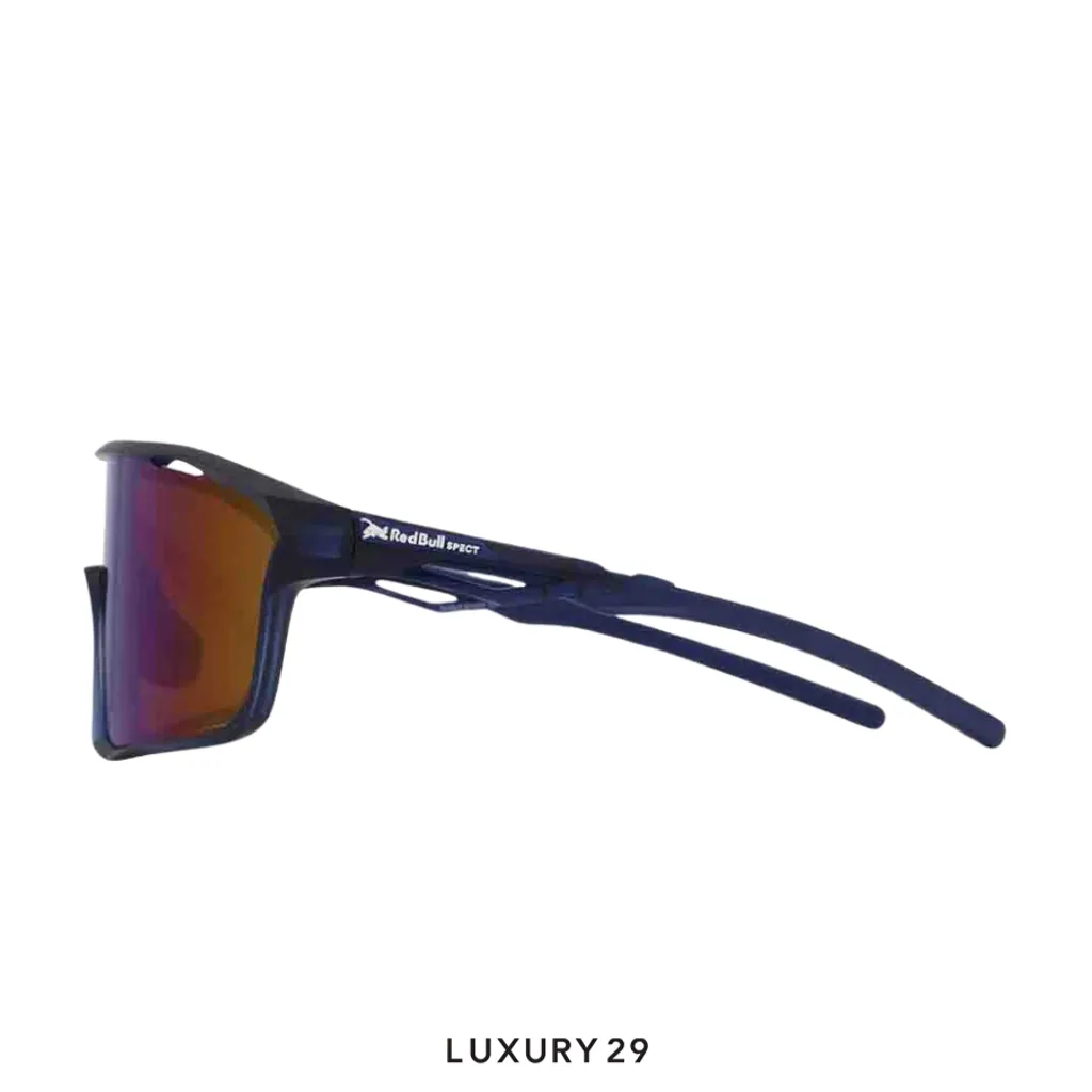 Red Bull Spect Sunglasses Rumble-003IB brown with blue mirror(Free Size, Blue)