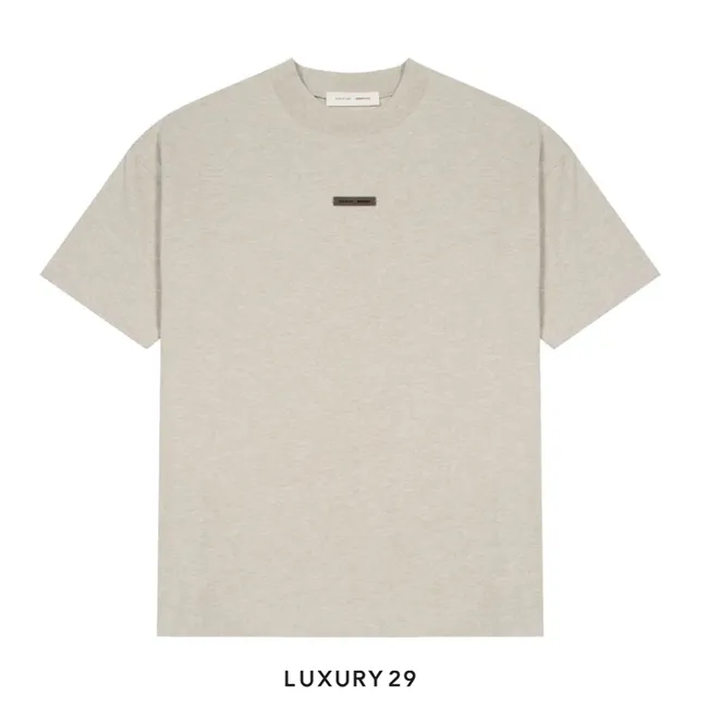 Fear of God Essentials Classic Tee Heather Stone