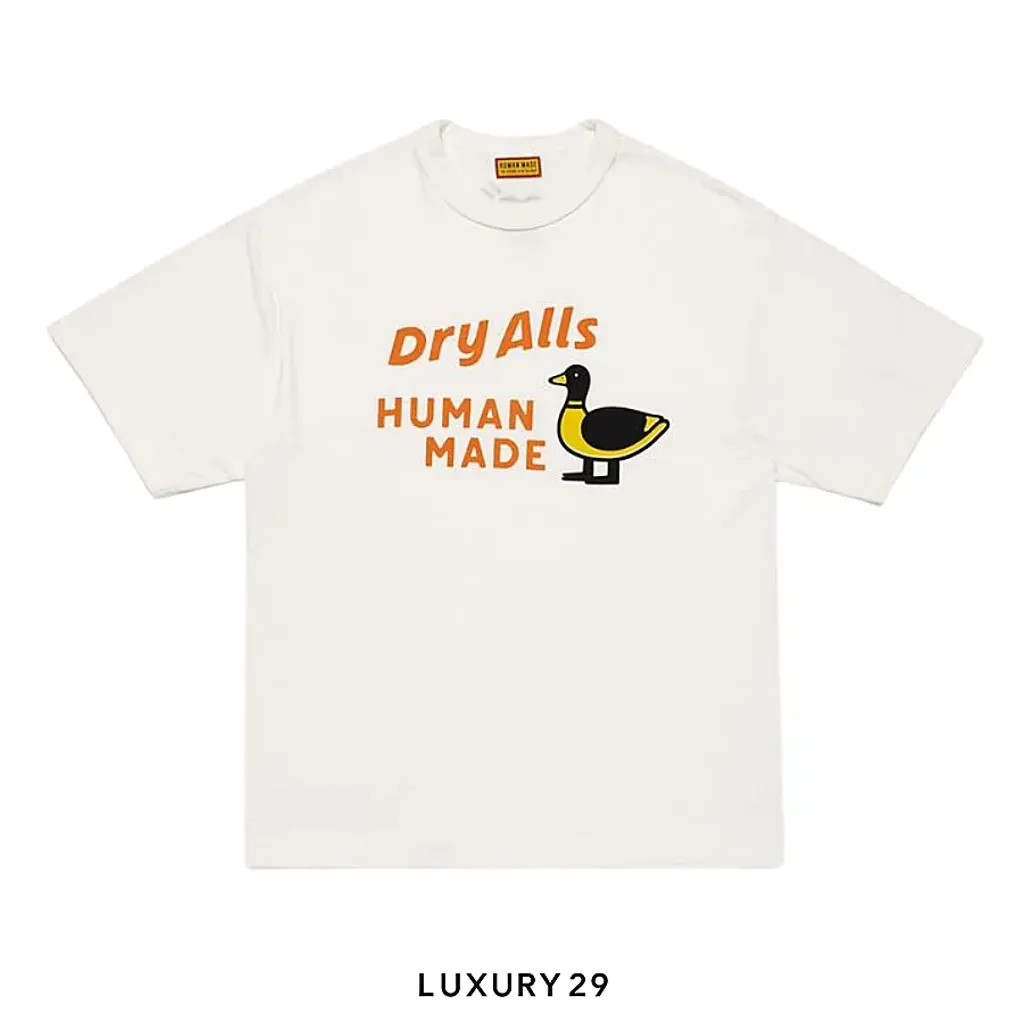 Human Made Graphic T-shirt Dry Alls Duck White(XL, White)
