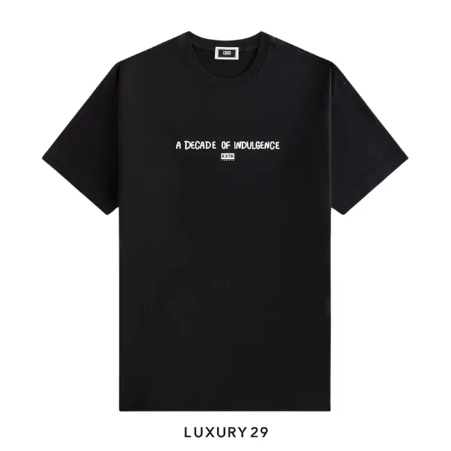 Kith Treats 10 Years Tee Black