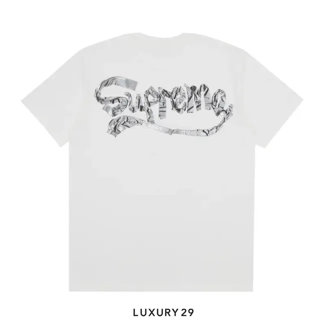 Supreme Tape Tee White