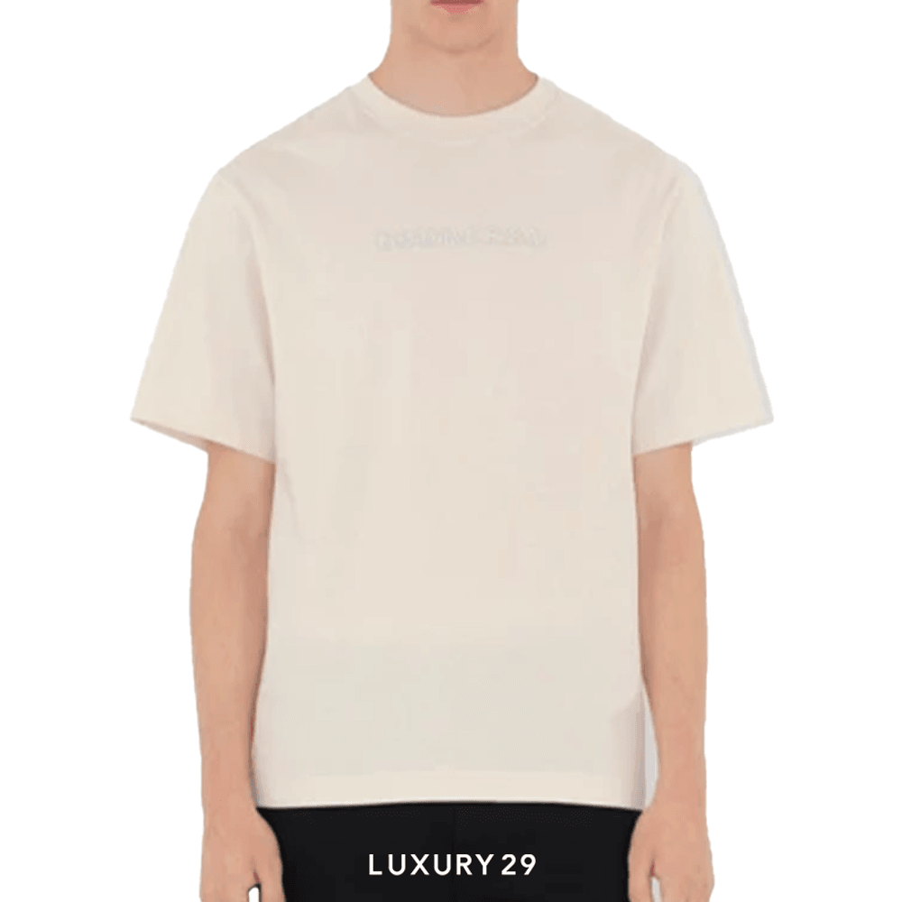 Burberry Paisley Logo Cotton T-shirt New in Tundra