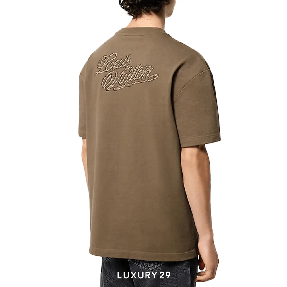 LOUIS VUITTON】ルイヴィトン『グラフィックニットTシャツ sizeL