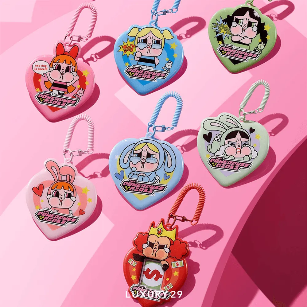 Pop Mart CRYBABY x Powerpuff Girls Series-Card Holder Blind Box(Small, Multicolour)