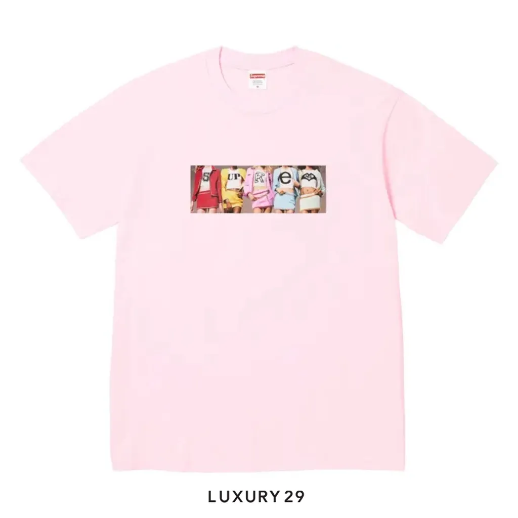 Supreme Girls Tee 'LIGHT PINK'(L, Pink)