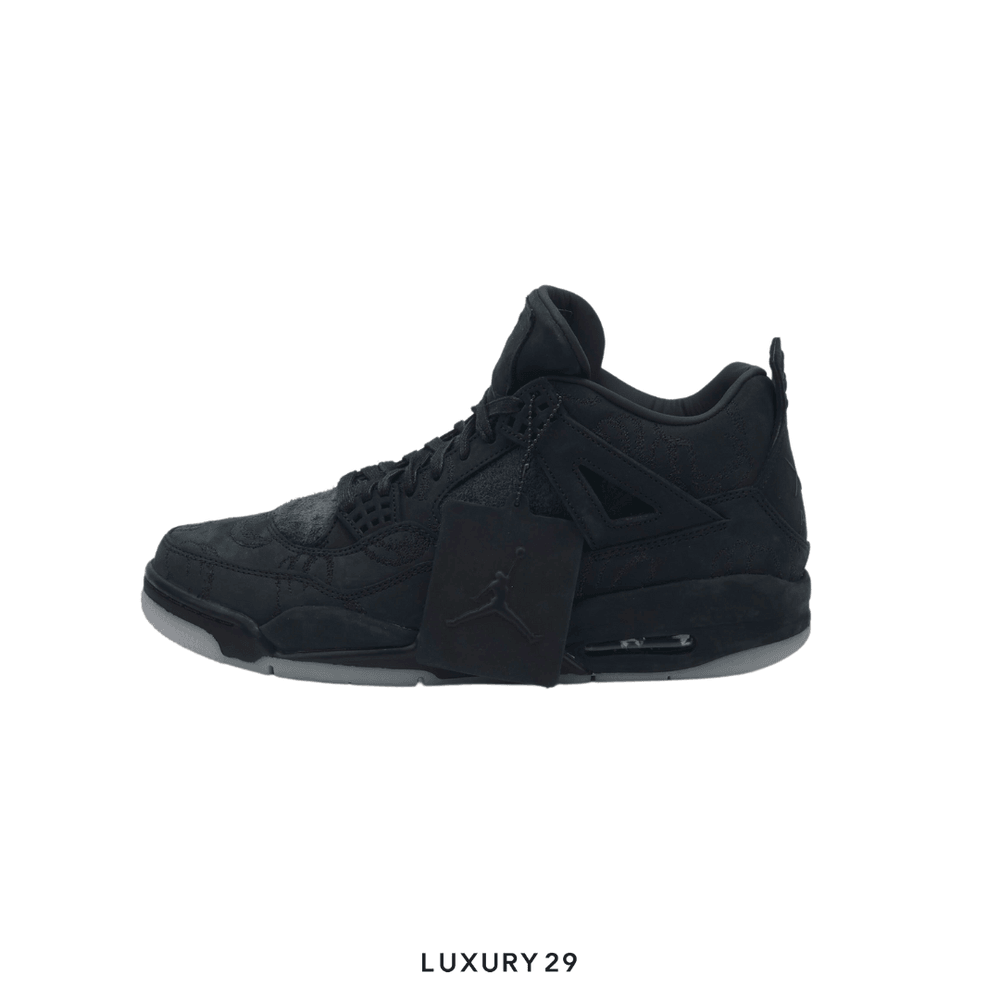Nike Jordan 4 Retro Kaws Black(44, Black)