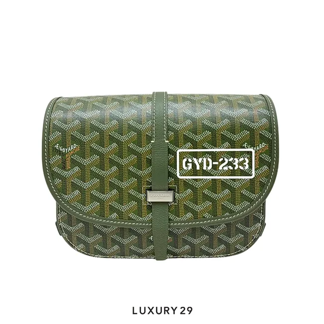 Goyard Belvedere PM Bag  Khaki - GYD-233