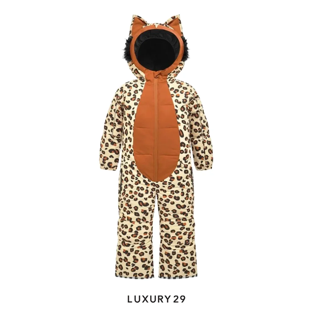 Weedo Kids Snowsuit Cheetahdo(XS, Neutrals)