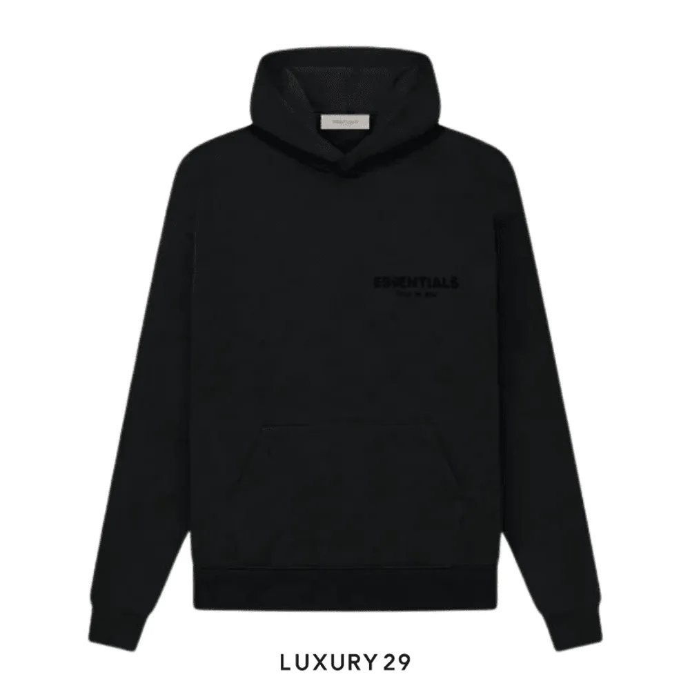 Essentials Fear Of God Hoodie Stretch Limo (FW22)(S, Black)