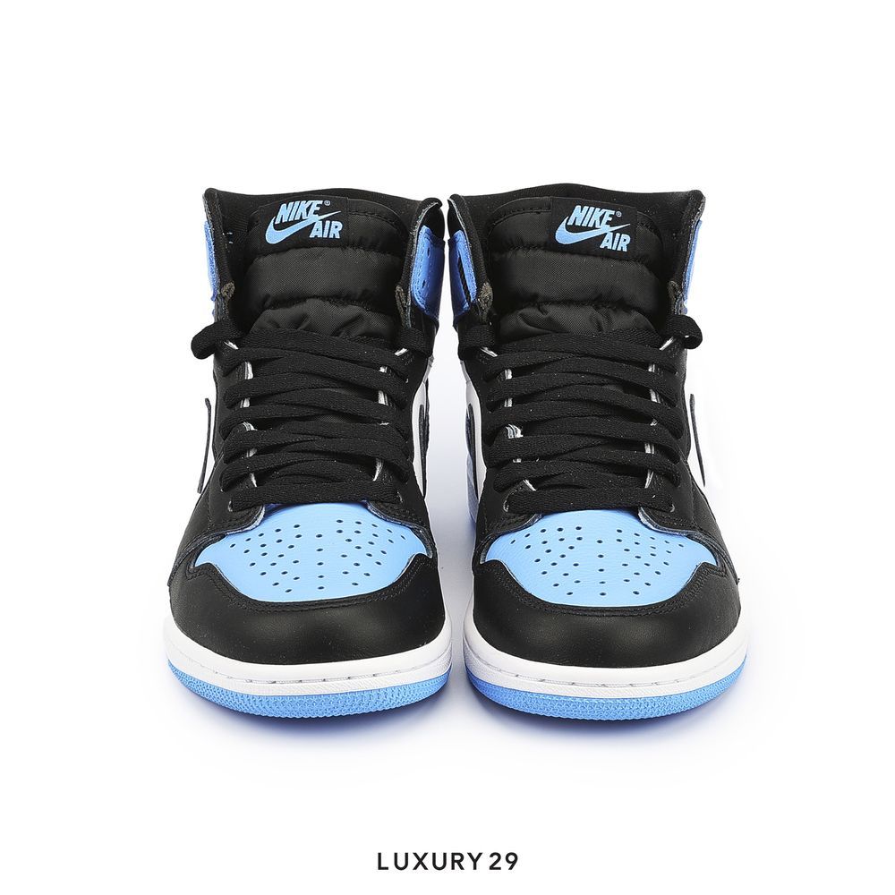 Nike Jordan 1 Retro High OG UNC Toe (GS)(M)(36.5, Blue)