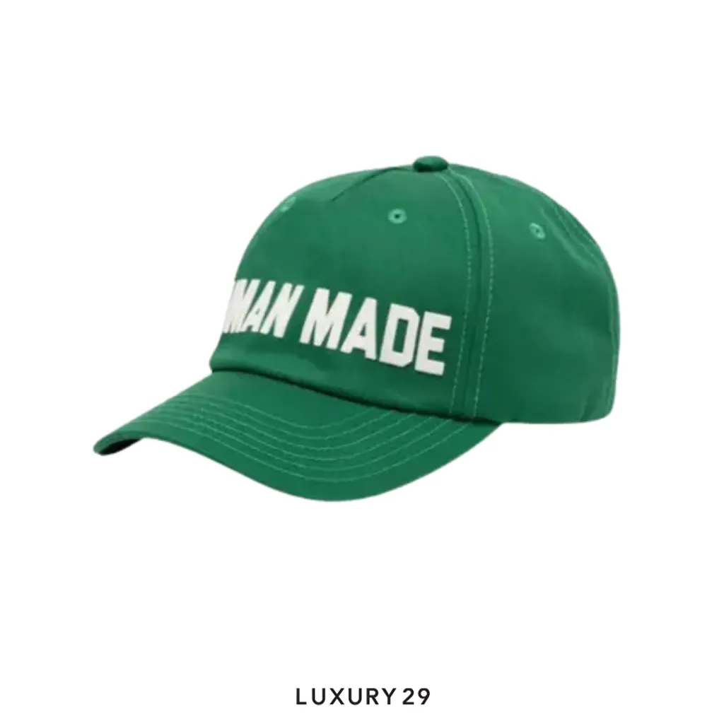 Human Made 5panel Twill Cap Green(Free Size, Green)