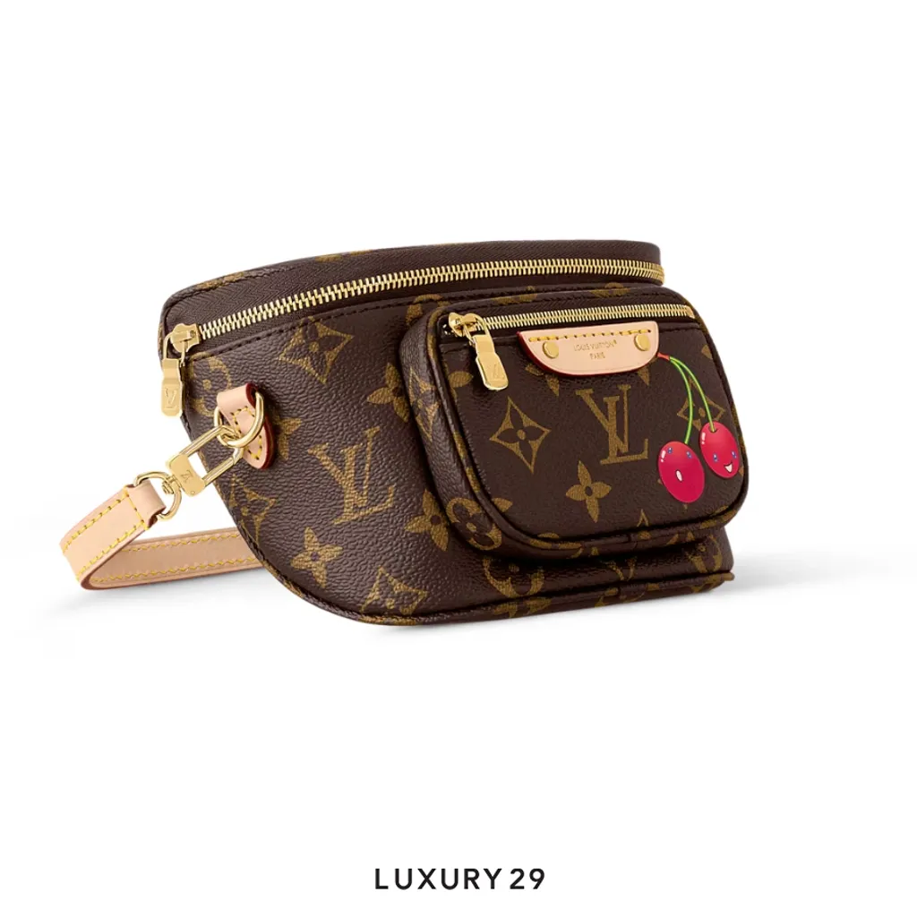 Louis Vuitton LV x TM - Mini Bumbag Monogram Canvas Brown(Small, Brown)