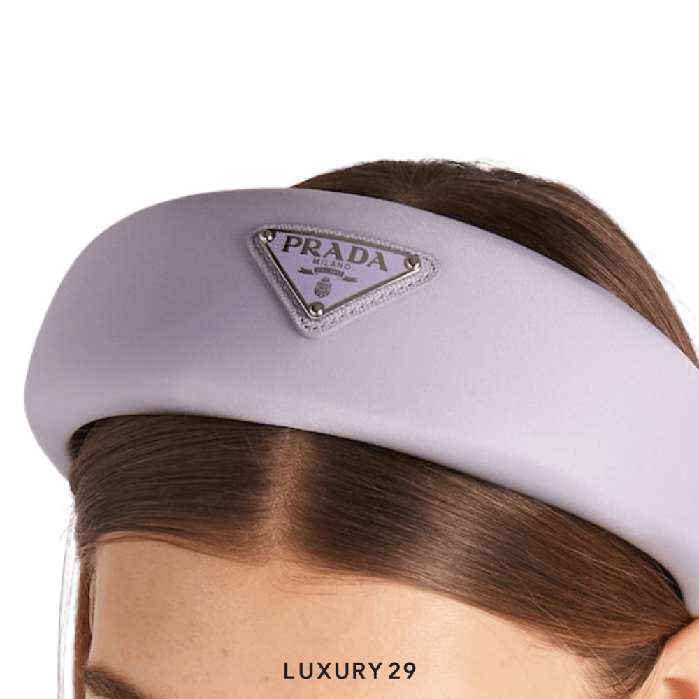 ヘアアクセサリー PRADA Re-Nylon headband Prada Re-Nylon Headband | Saks Fifth Avenue
