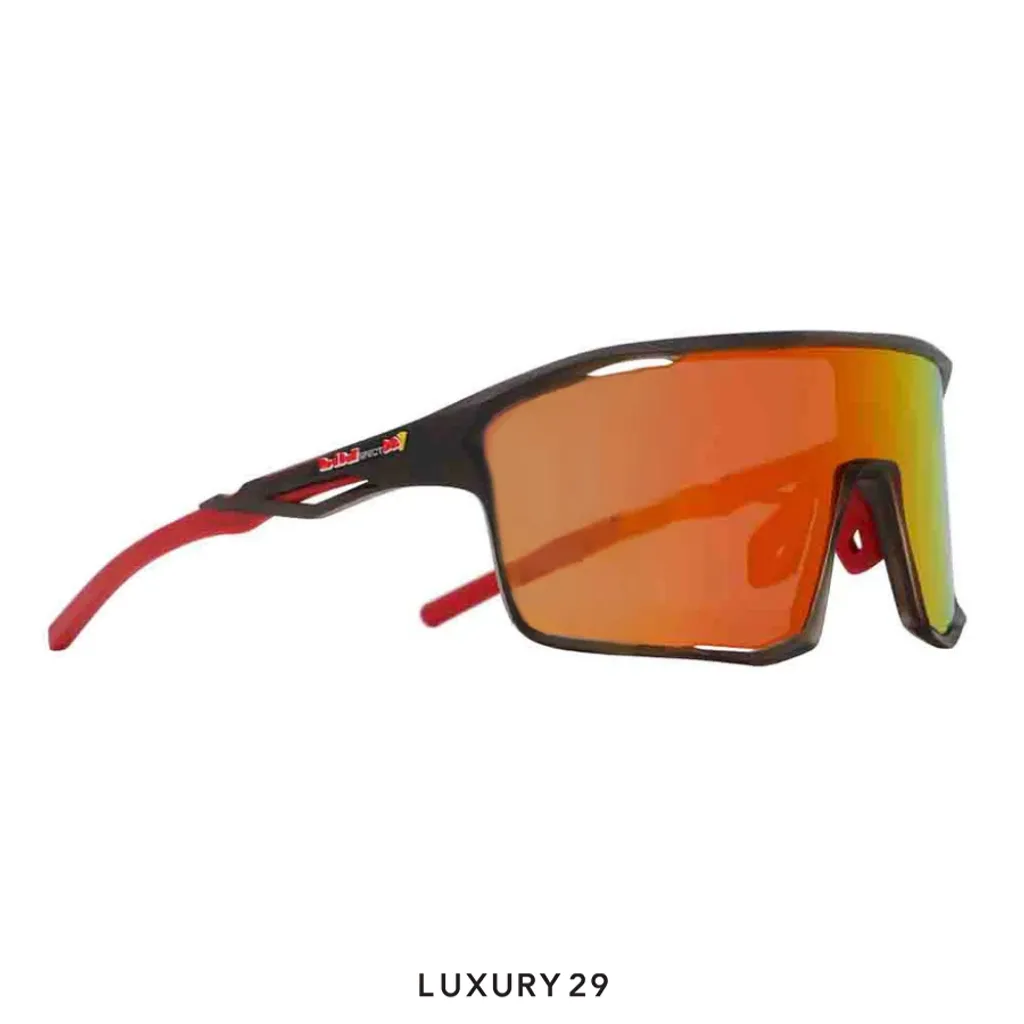 Red Bull Spect Sunglasses Rumble-002IB red with red mirror(Free Size, Orange)