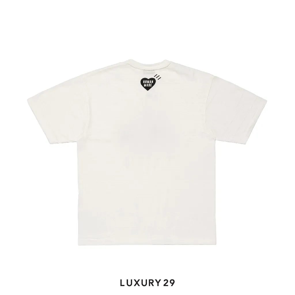 Human Made Graphic T-Shirt White(L, White)