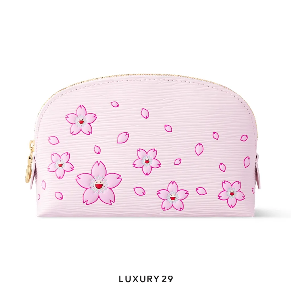 LOUIS VUITTON LV x TM - Cosmetic PM Cosmetic Bag Pink(Small, Pink)