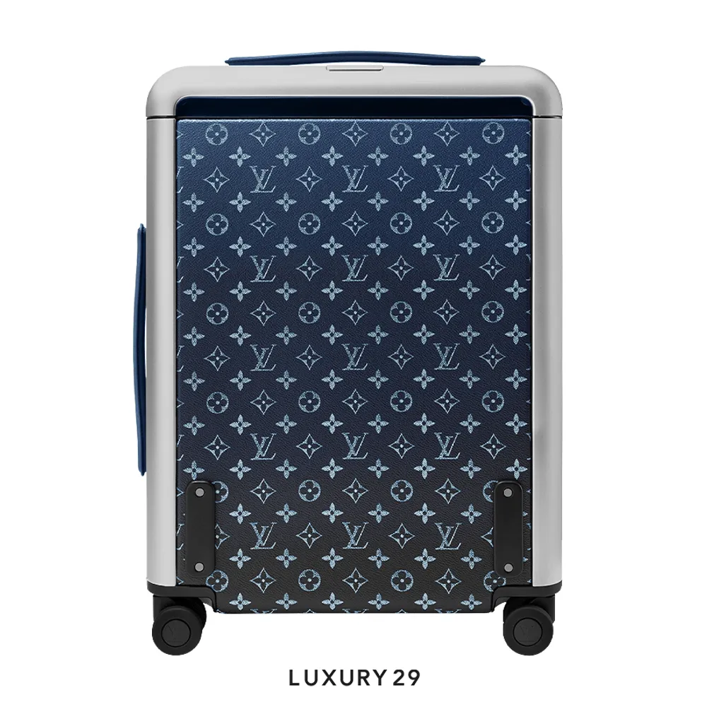 Louis Vuitton LV Horizon 55 Navy Blue(Large, Blue)