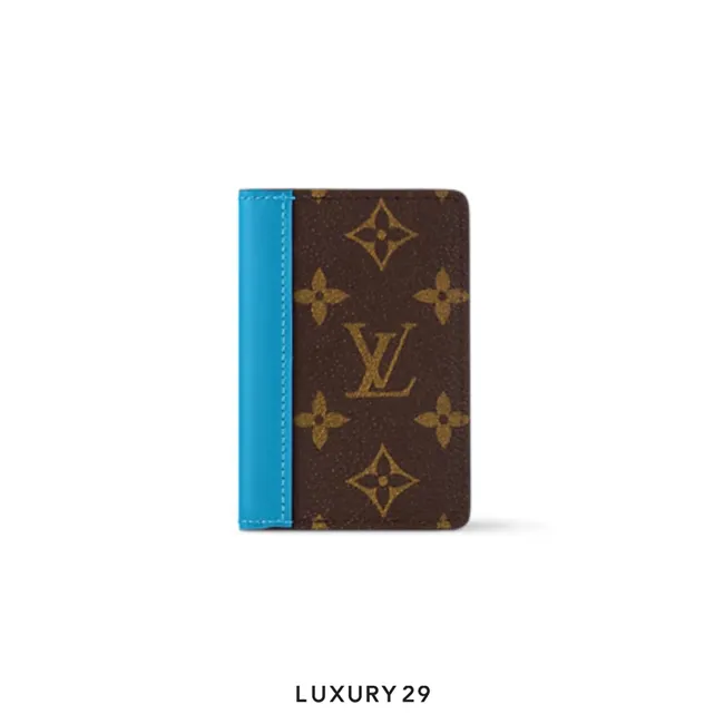 Louis Vuitton LV Pocket Organizer Gaston Blue