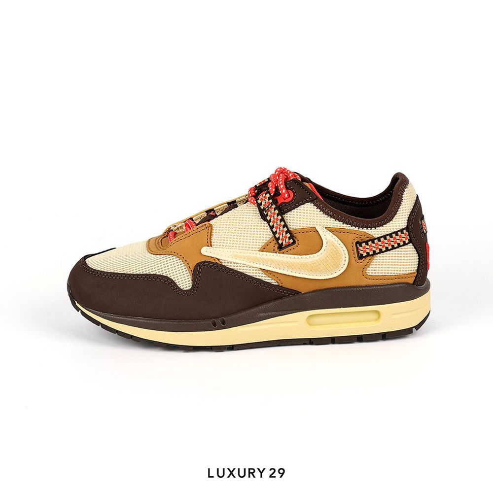 Nike Air Max 1 Travis Scott Cactus Jack Baroque Brown(39, Brown)