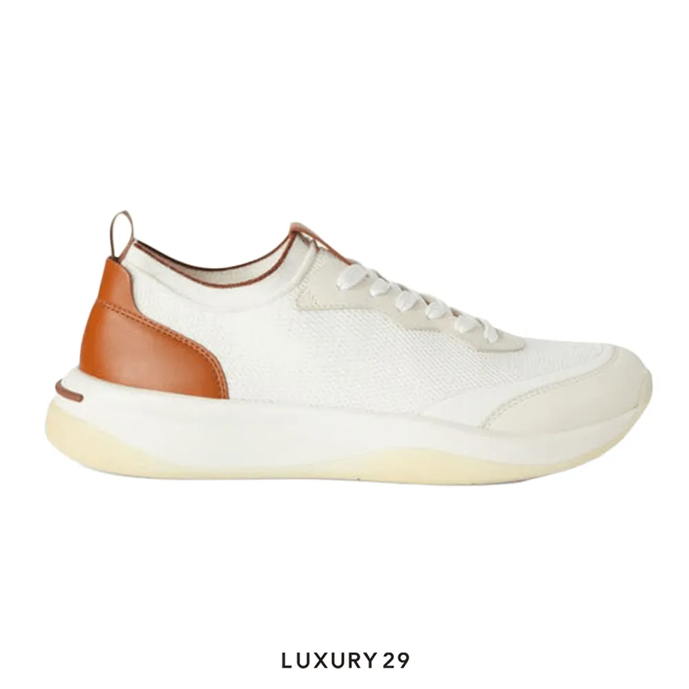 Loro Piana 410 LP Walk Wish Sneakers Virgin Wool - Storm System White(M)(45, White)