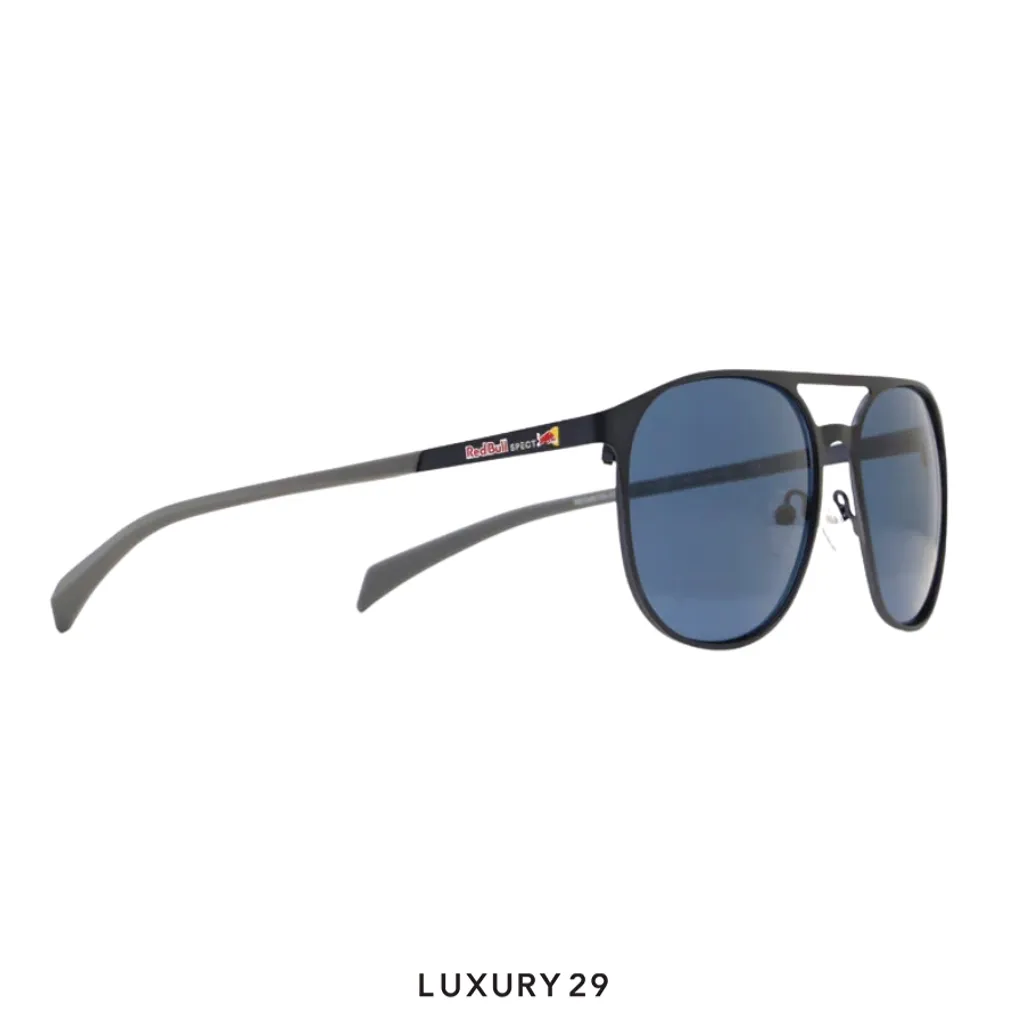 Red Bull Spect Sunglasses REDMS100-02P Flat Concept smoke with blue mirror(Free Size, Black)