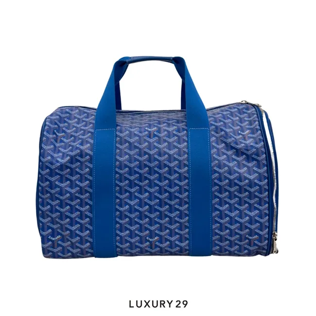 Goyard Voltigeur MM Bag Sky Blue