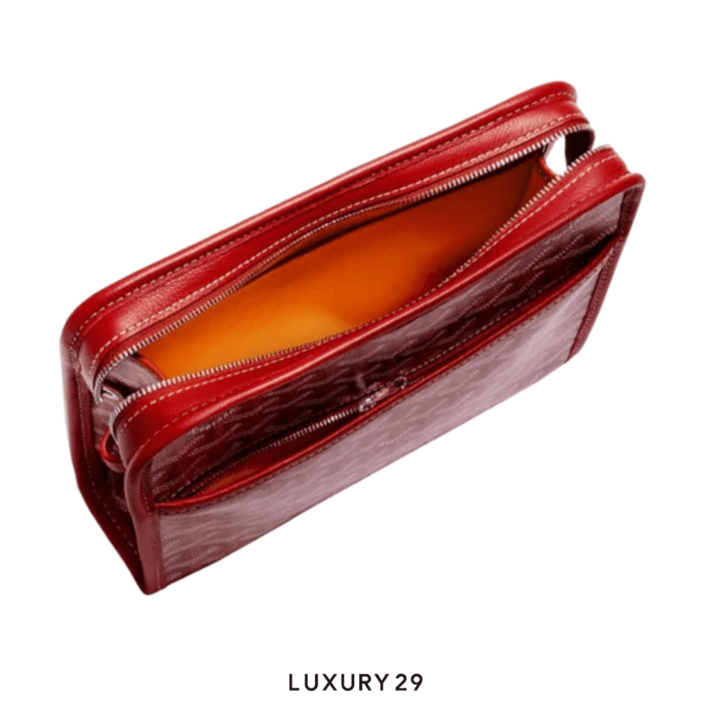 Goyard Jouvence GM Toiletry Bag Red(Large, Red)