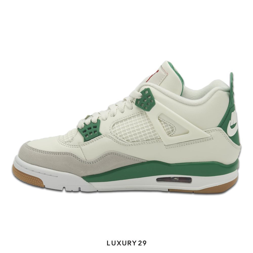 Nike Jordan 4 Retro SB Pine Green(40.5, Green)