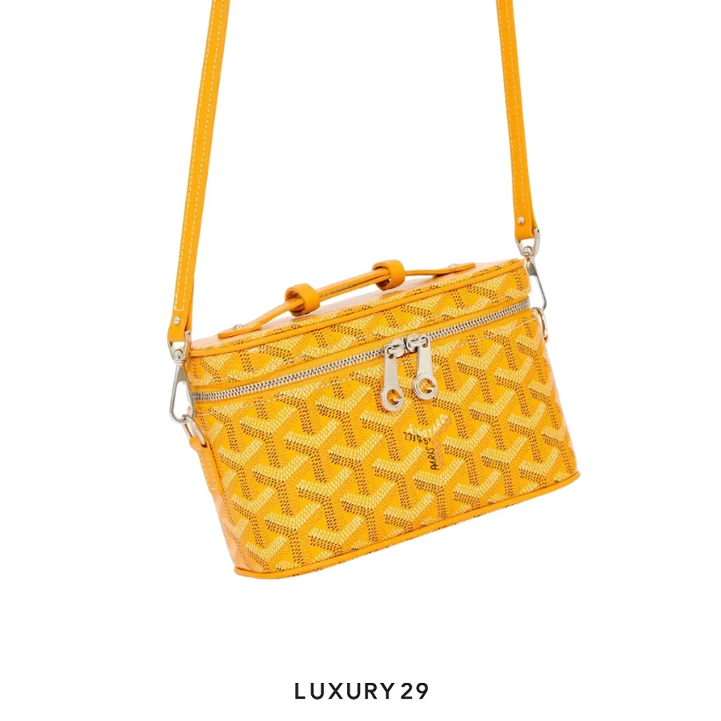 Goyard Muse Mini Vanity Yellow(Mini, Yellow)